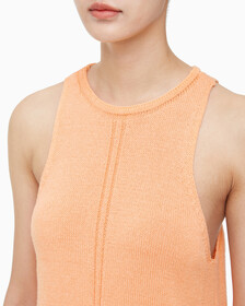 Buy 여성 크로셰 드레스 in color Crushed Orange