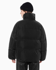 Buy 여성 디터쳐블 후디 다운 푸퍼 in color CK BLACK