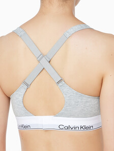 Buy 여성 아이콘 코튼 모달 리프트 브라렛 in color GREY HEATHER