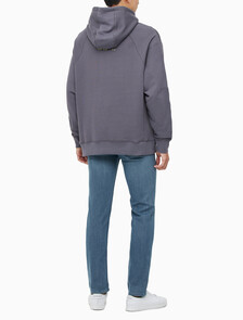 Buy 남성 테리 후디 in color CHARCOAL