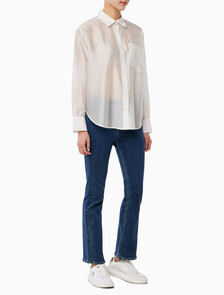 Buy 여성 릴렉스 셔츠 in color Sand White