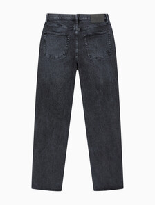 Buy 남성 와이드핏 다크블루 네이비 데님 in color BLUE BLACK HANGER LOOP