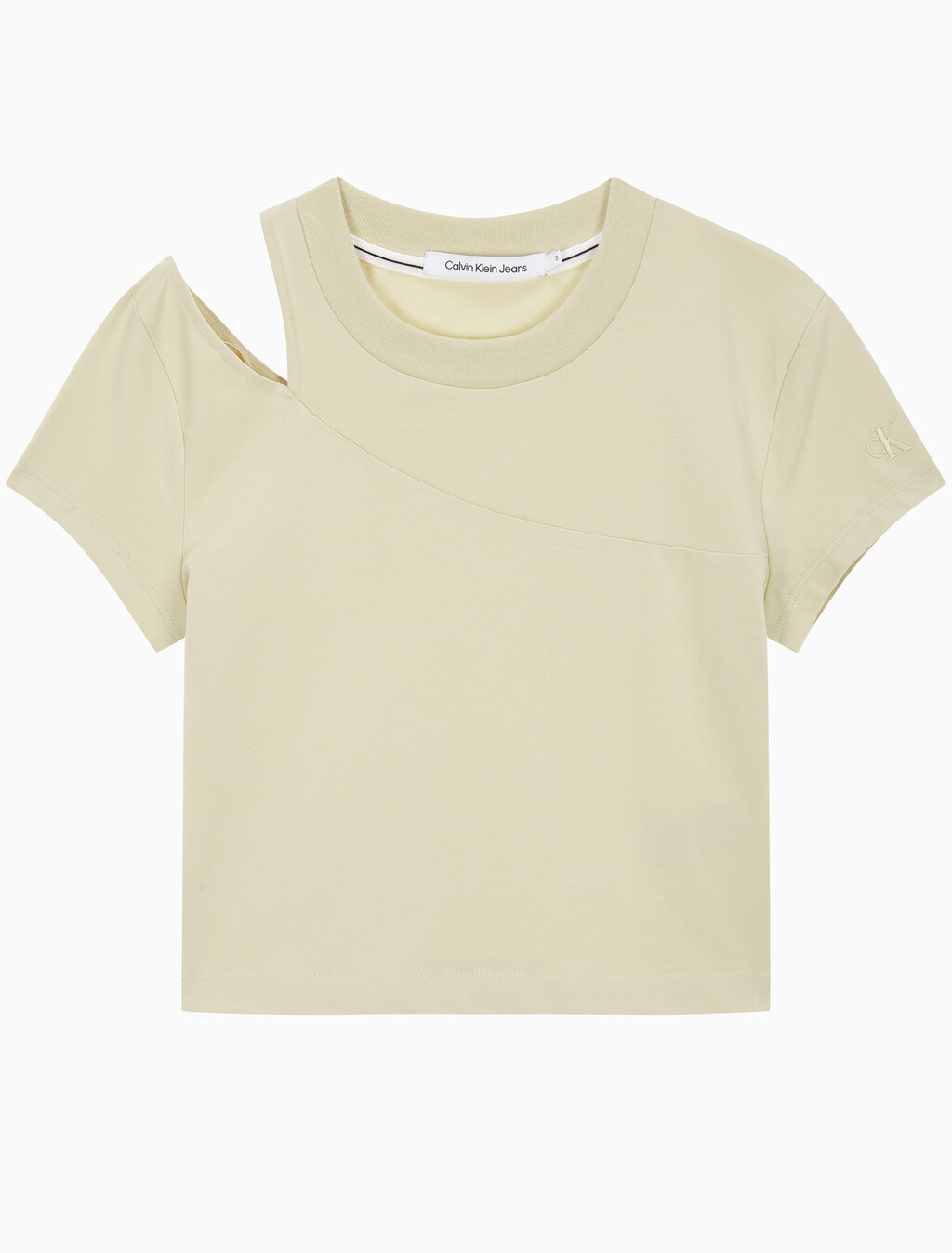 Buy 여성 메타 CK 베이비 티셔츠 in color GREEN
