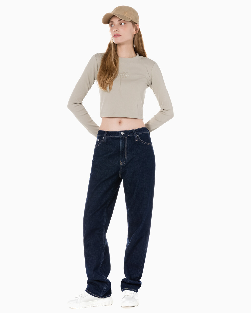 Buy 여성 90's 스트레이트핏 린스 데님 in color RINSE BLUE