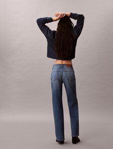 Buy 여성 아시아와이드 데님 in color Dark blue