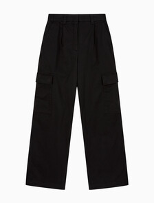 Buy 여성 카고 팬츠 in color BLACK
