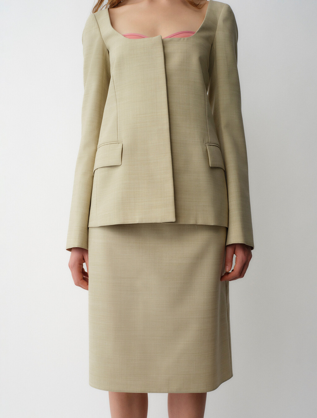 Buy LUNAS WOMENS SKIRT in color HAY