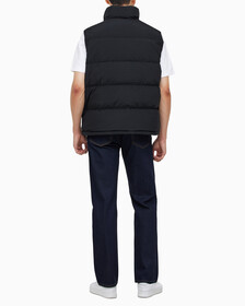 Buy 남성 에센셜 다운 베스트 in color CK BLACK