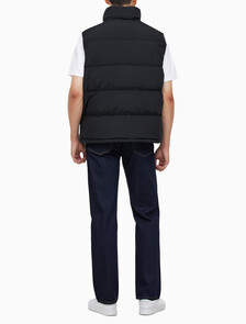 Buy 남성 에센셜 다운 베스트 in color CK BLACK