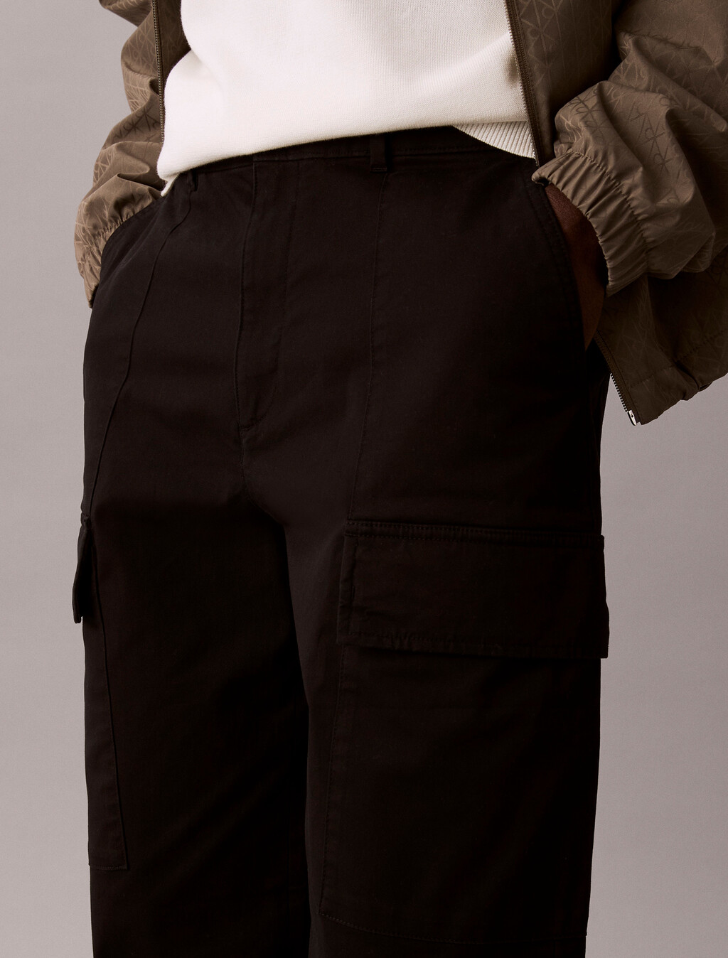 Buy 90s 스트레이트 치노 팬츠 in color BLACK