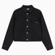 WASHED BLACK LOGO LACE