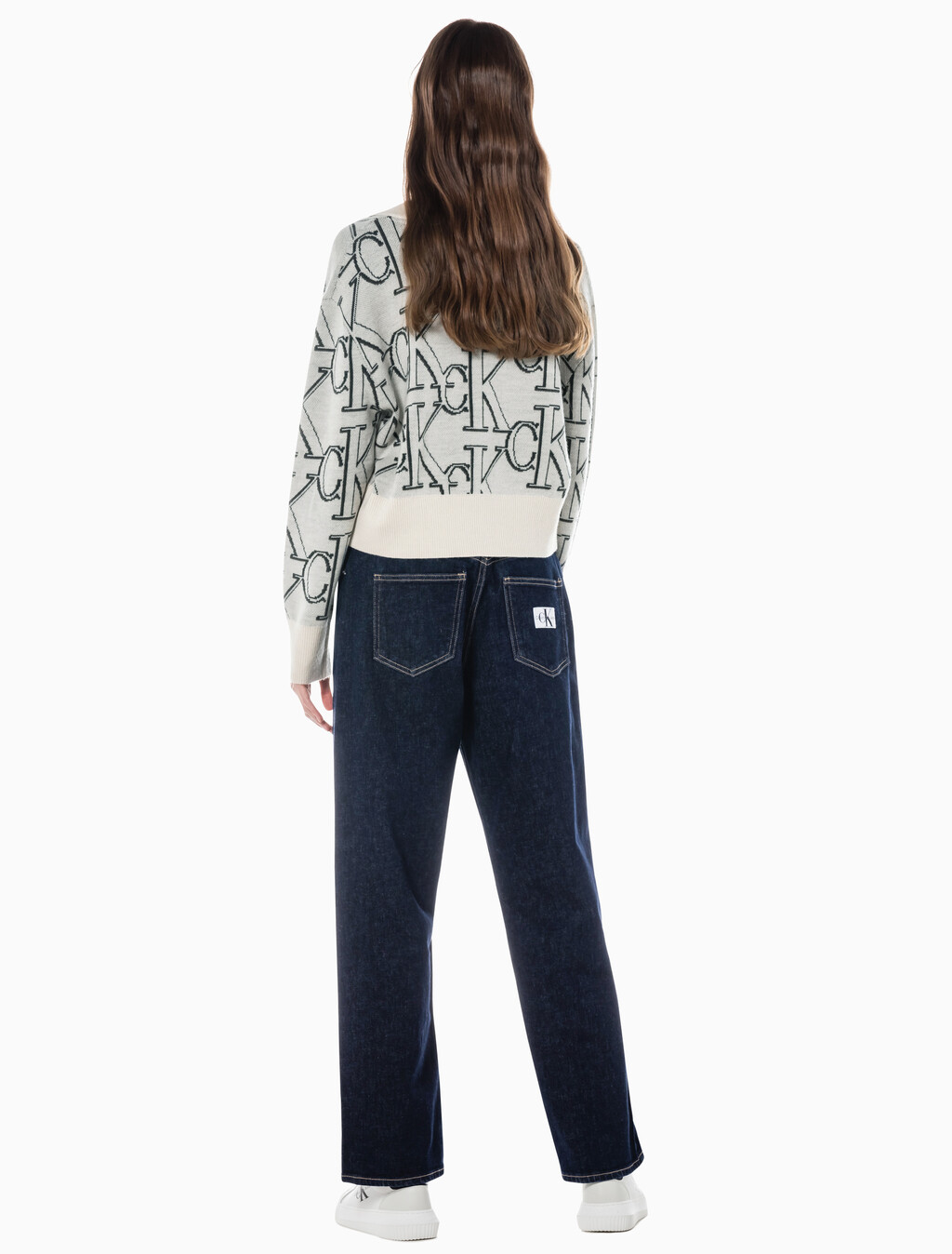 Buy 여성 90's 스트레이트핏 린스 블루 데님 in color RINSE BLUE