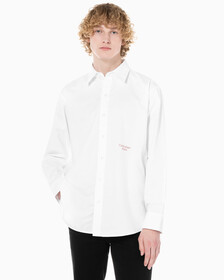 Buy 남성 릴렉스핏 그래픽 셔츠 in color BRIGHT WHITE