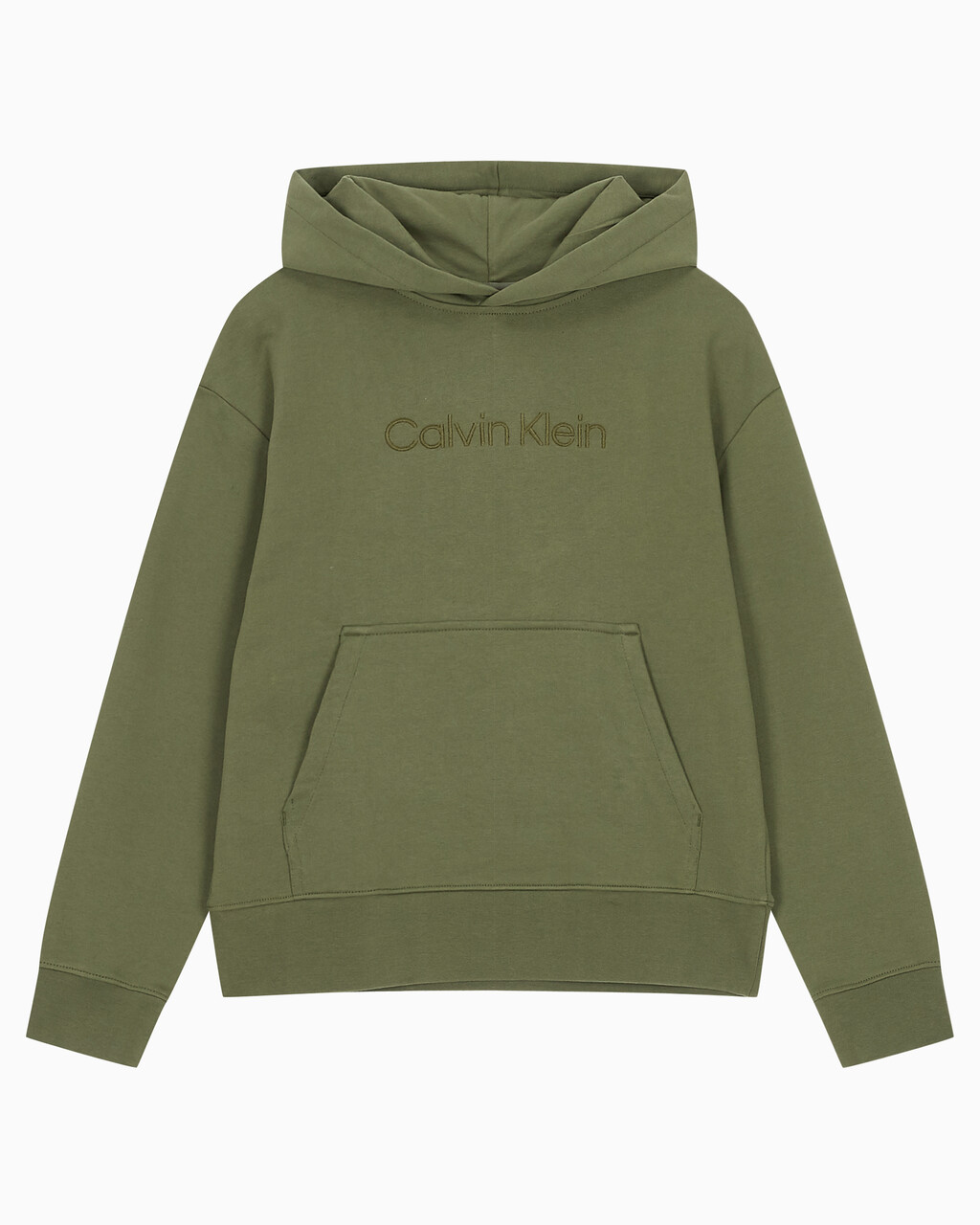 Buy 여성 릴렉스핏 스탠다드 로고 후디 in color JOLLY GREEN BEAN
