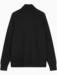 Buy 남성 에센셜 스웨터 가디건 in color CK BLACK