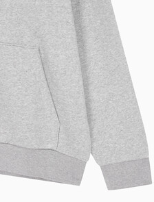Buy 남성 롱슬리브 아카이브 플리스 후디 in color GREY HEATHER