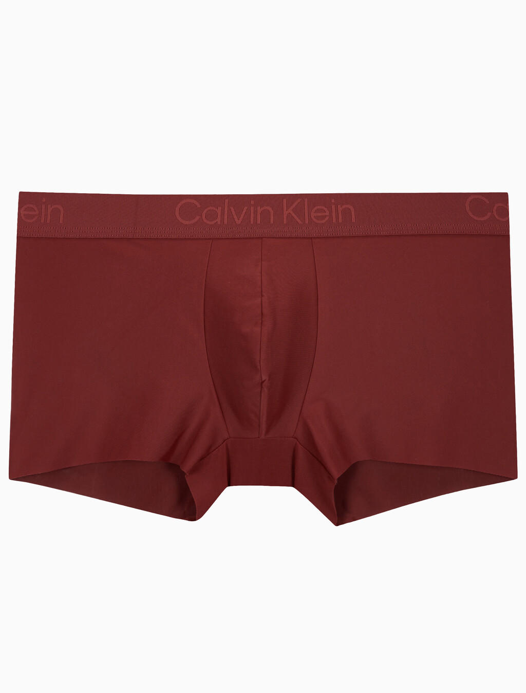 Buy 남성 CK 블랙 마이크로 로우 라이즈 드로즈 in color WINE
