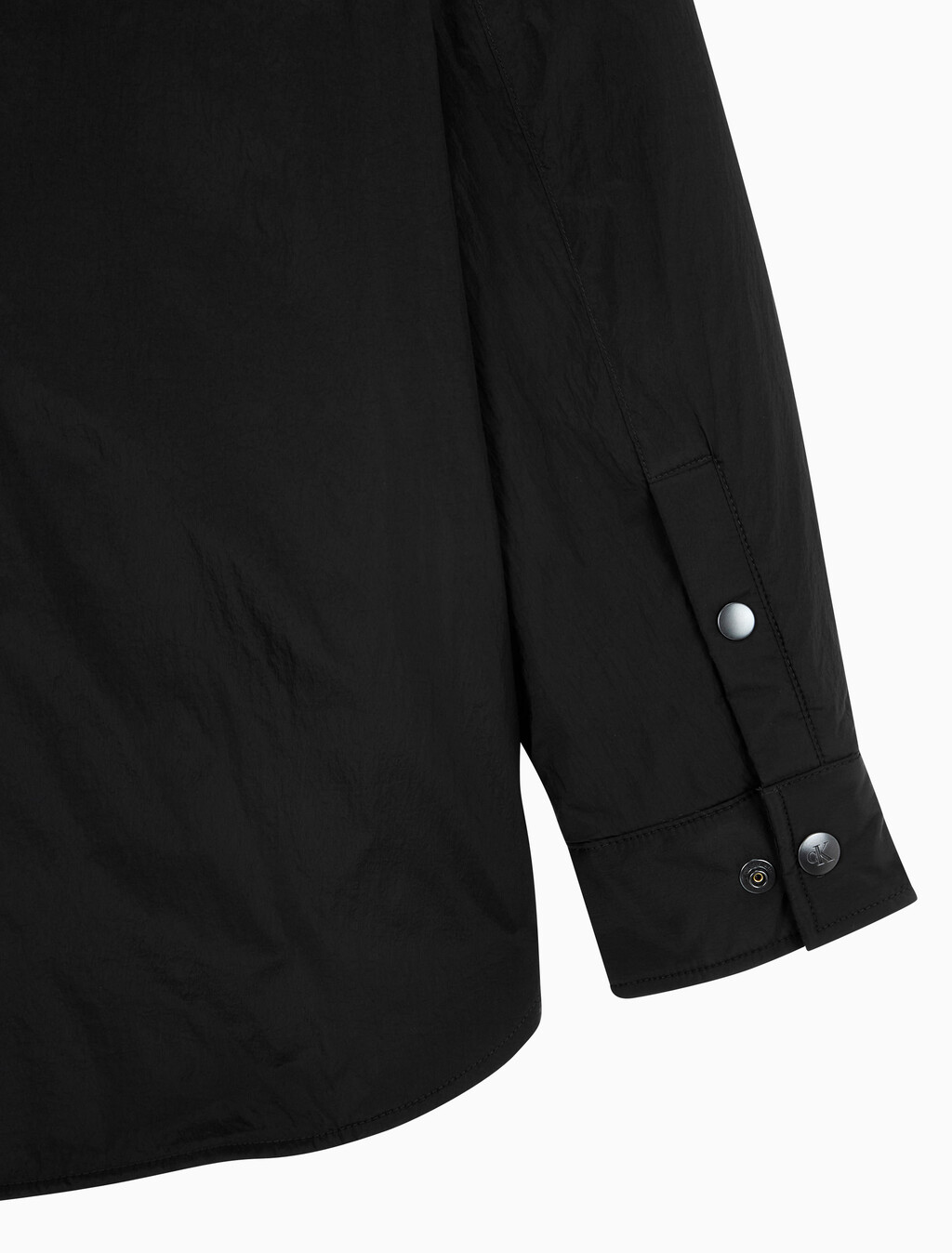 Buy 남성 패디드 셔츠 자켓 in color BLACK