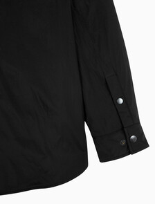 Buy 남성 패디드 셔츠 자켓 in color BLACK