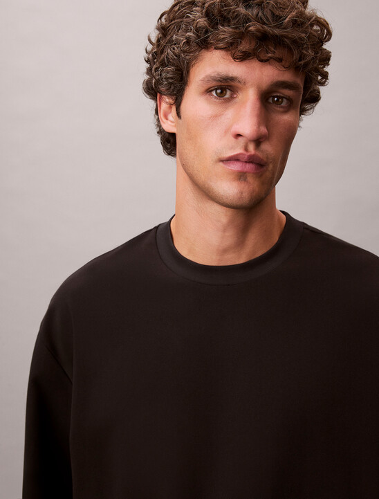 릴렉스드 핏 쿨링 피크 엠보스드 티