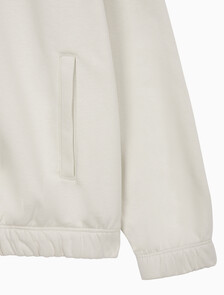 Buy 남성 릴렉스핏 기모 스웻 버튼 카라 자켓 in color LIGHT BEIGE