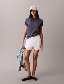 Buy 여성 타올 돌핀 쇼츠 in color BRIGHT WHITE