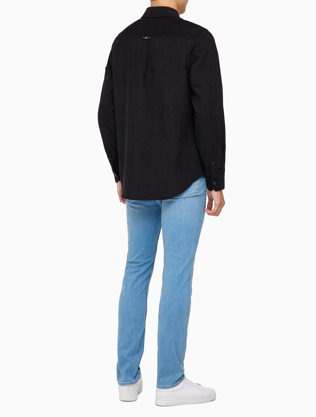 Buy 남성 레귤러핏 코듀로이 셔츠 in color CK BLACK