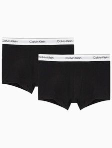 Buy 남성 모던 코튼 스트레치 드로즈 2PK in color BLACK
