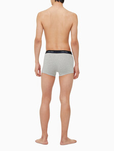 Buy 남성 코튼 스트레치 LTE 3PK 드로즈 in color BLACK/PROVIDENCE BLUE/GREY HEATHER