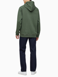 Buy 남성 롱슬리브 릴렉스핏 모노그램로고 후디 in color KHAKI