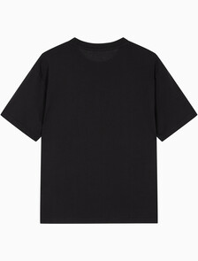 Buy 남녀공용 2PK 모노그램 로고 반팔 티셔츠 in color BLACK