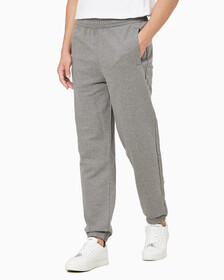 Buy 남성 스탠다드 로고 테리 조거팬츠 in color MEDIUM GREY HEATHER