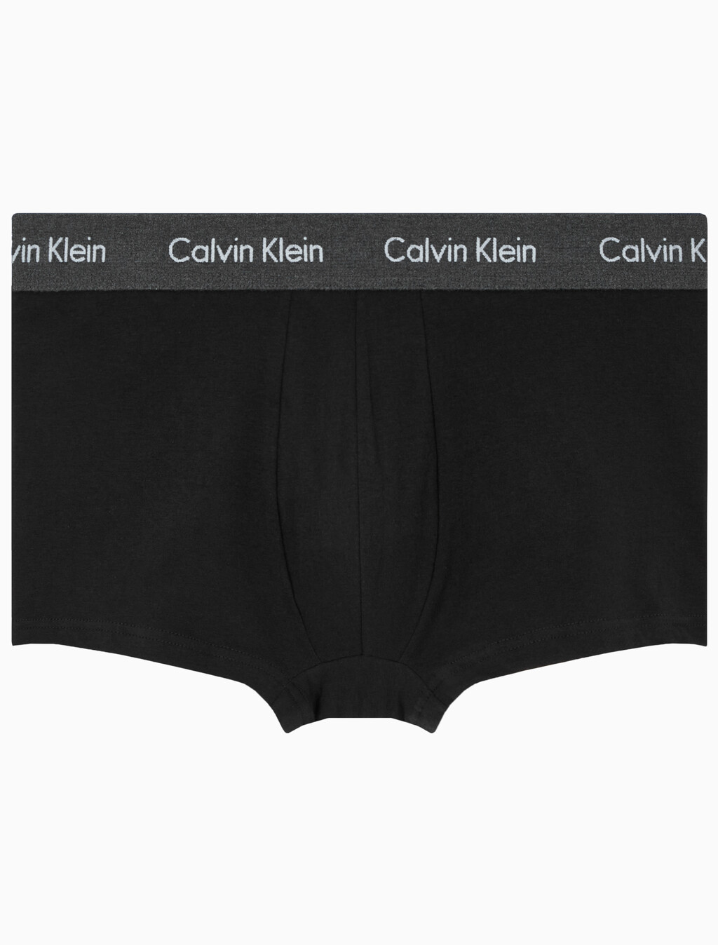 Buy 남성 EU 코튼 스트레치 3PK 로우 라이즈 드로즈 3PK in color BLACK
