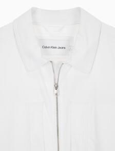 Buy 남성 쿨링 린넨 셔츠 자켓 in color BRIGHT WHITE