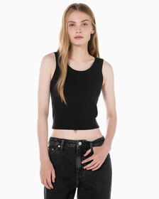 Buy 여성 투인원 패션 가디건 in color CK BLACK