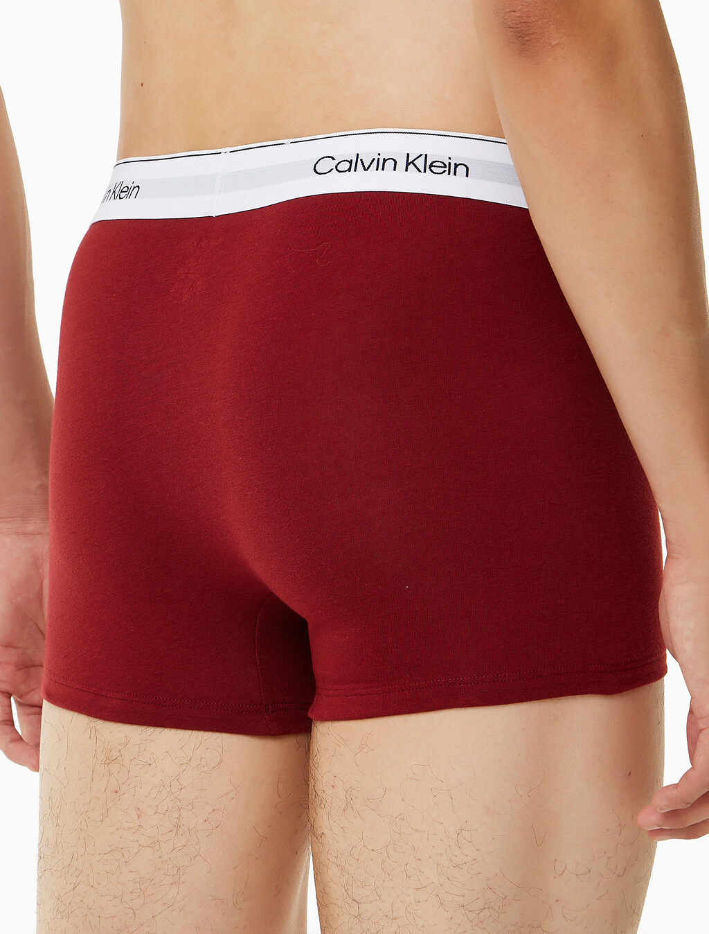 Buy 남성 모던 코튼 스트레치 드로즈 2PK in color BLACK/BURGUNDY