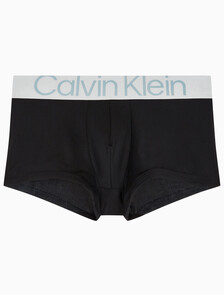 Buy 남성 CK 리컨시더드 스틸 마이크로 로우라이즈 드로즈 3PK in color BLACK