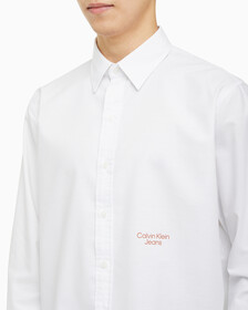Buy 남성 릴렉스핏 그래픽 셔츠 in color BRIGHT WHITE