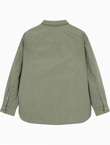 Buy 남성 패디드 셔츠 자켓 in color Kaki