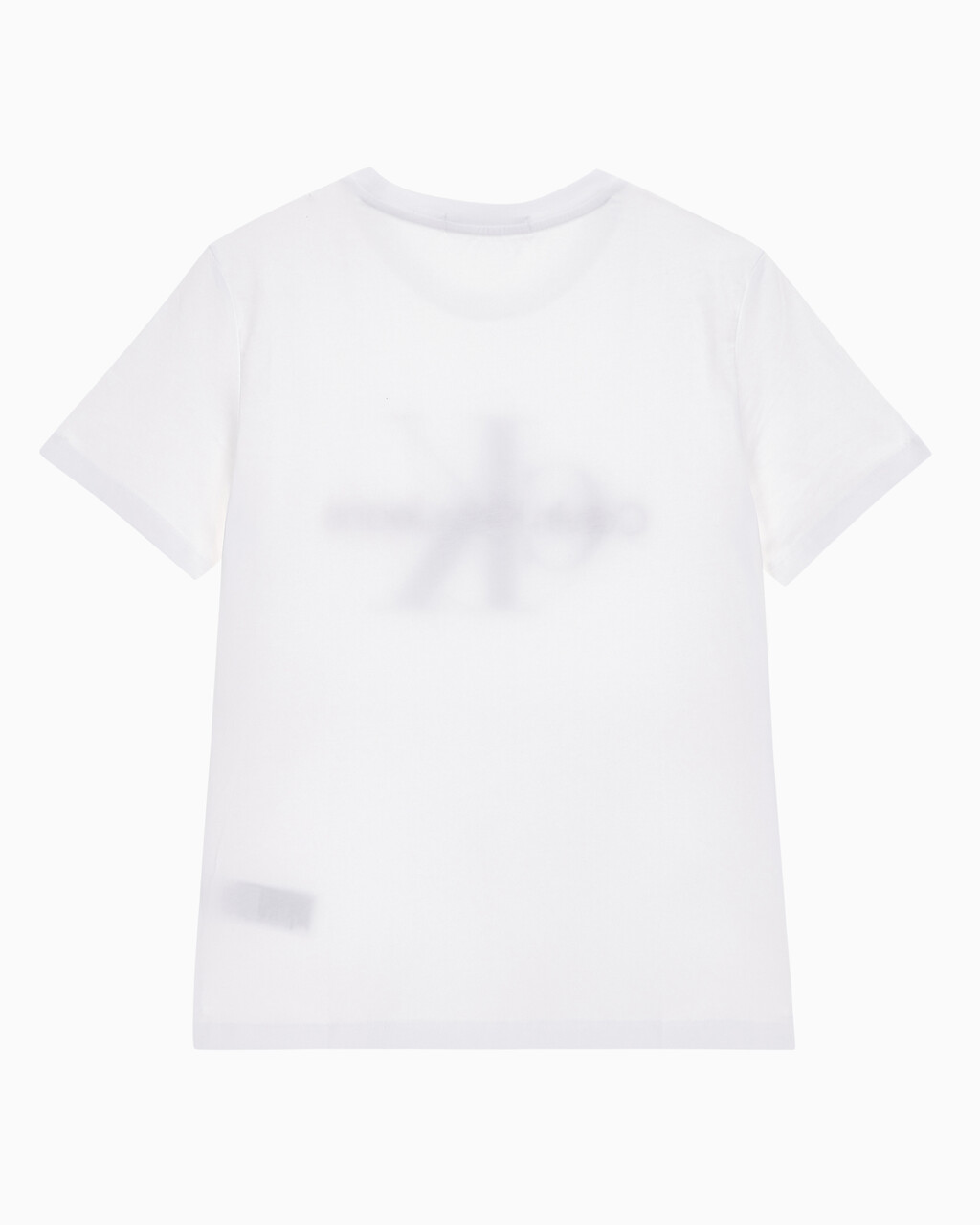 Buy 여성 스트레이트핏 모노그램로고 크루넥 반팔 티셔츠 in color BRIGHT WHITE