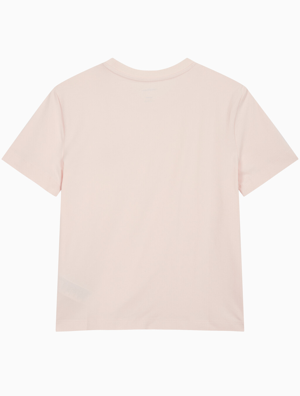 Buy 여성 레귤러핏 스몰 모노그램 로고 반팔 티셔츠 in color LIGHT PINK