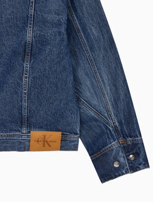 Buy 남성 80's 아이콘 다크블루 데님 자켓 in color DARK BLUE