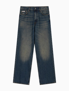 Buy 남성 베기핏 세퀴아 세퀴오아 블루 데님 in color mid blue