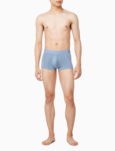 Buy 남성 울트라 소프트 모달 싱글 트렁크 in color TEXTURED STRIPE_FADED DENIM
