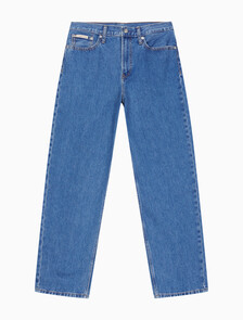 Buy 여성 90's 루즈핏 블루 데님 in color BLUE