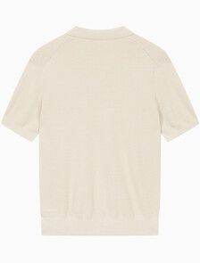 Buy 남성 엠브로이더리 로고 폴로 반팔 스웨터 in color BLUR FLORAL_BLACK