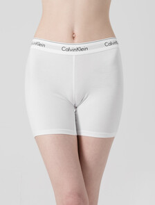 Buy 여성 모던코튼 박서 브리프 in color WHITE
