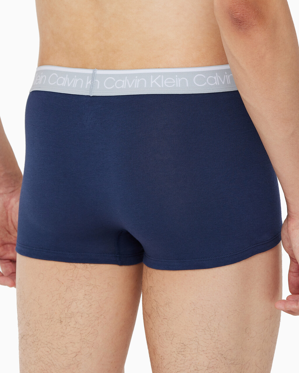 Buy 남성 리컨시더드 서지 로우라이즈 트렁크 3PK in color NAVY BLUE/DEEP BLUE,NAVY BLUE/PASTEL BLUE,NAVY BLUE/SILVER
