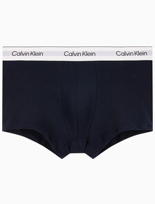 Buy 남성 아이콘 코튼 스트레치 3PK 트렁크 in color WHITE/ YELLOW / DARK NAVY