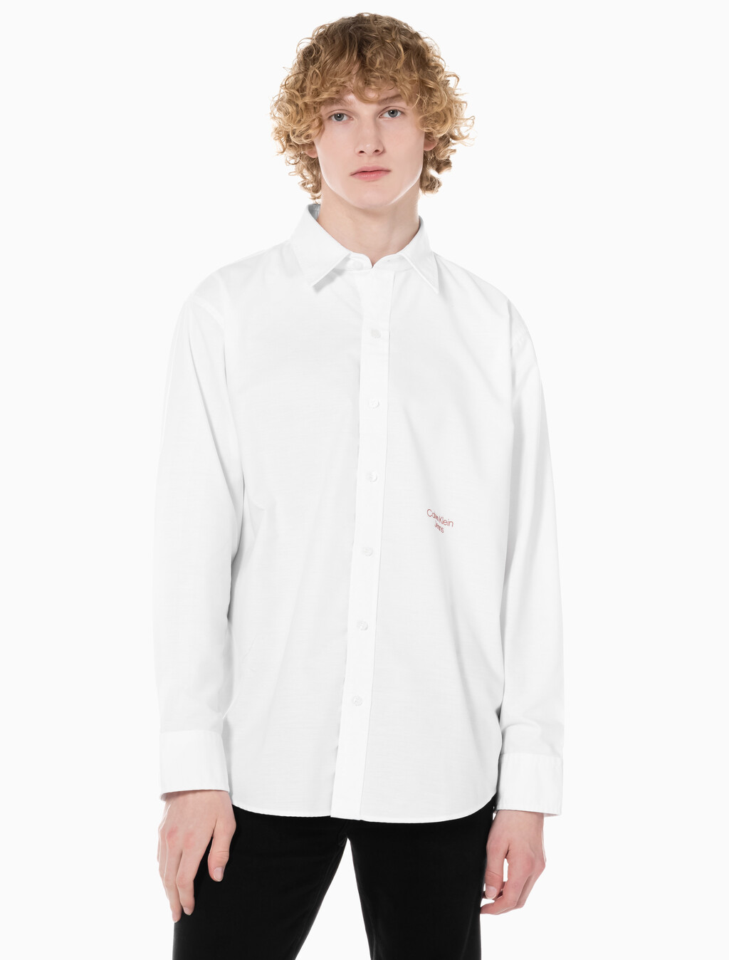 Buy 남성 릴렉스핏 그래픽 셔츠 in color BRIGHT WHITE